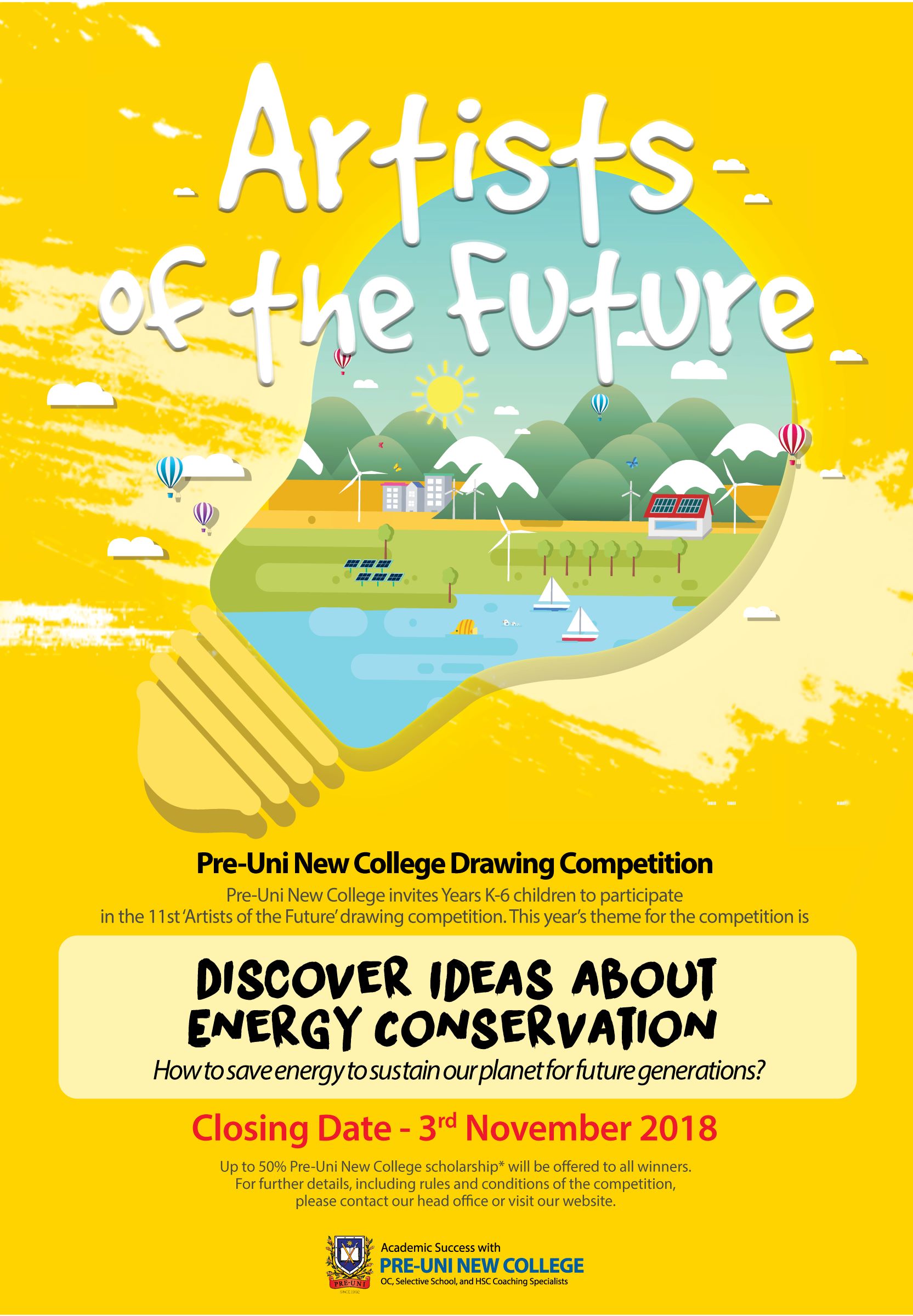 Cyberschool 2018 the 11th ‘Artists of the Future’ drawing competition